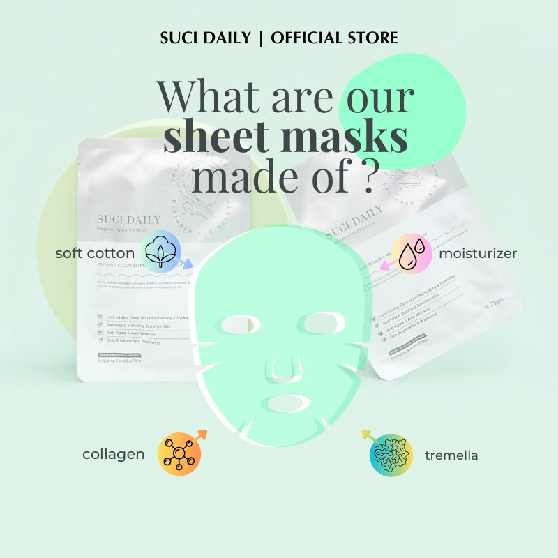 Suci Daily Premium Hydration Mask- 5 Pieces