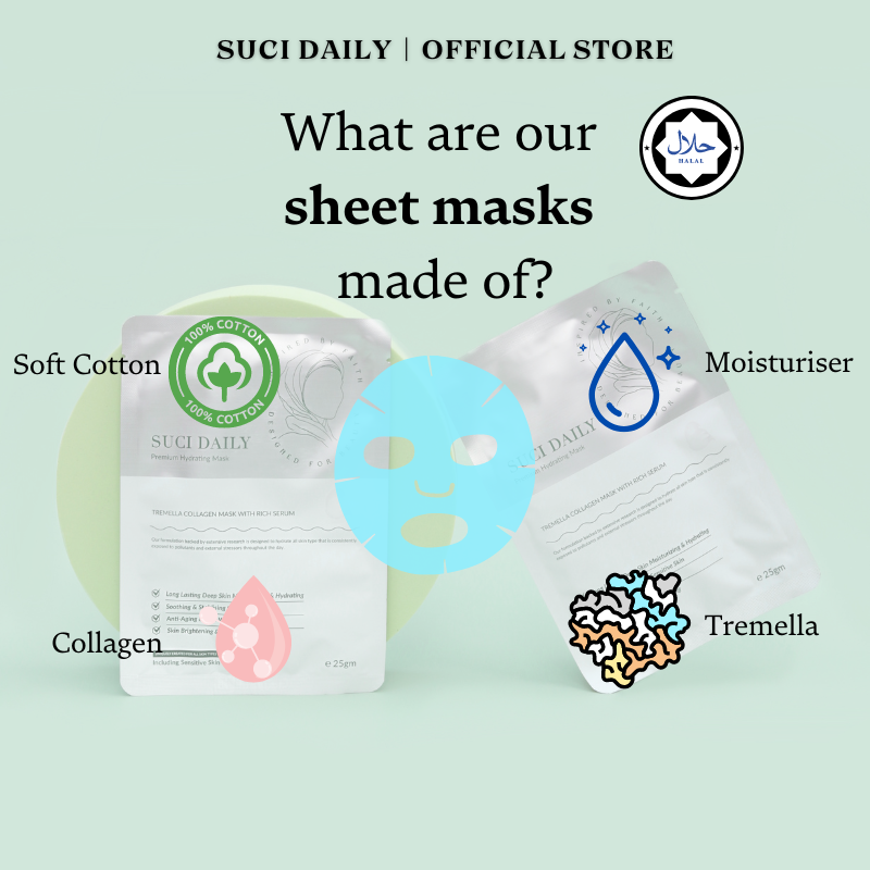 Suci Daily Premium Hydration Mask- 1 Piece