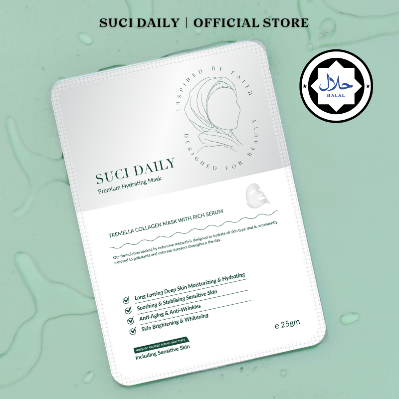 Suci Daily Premium Hydration Mask- 1 Piece